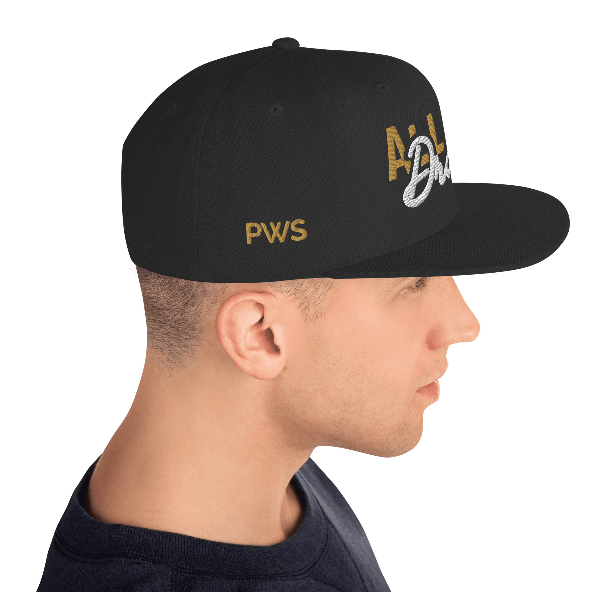 "All Day Drams" Snapback Hat | Embroidered Whisky Cap - Image 11