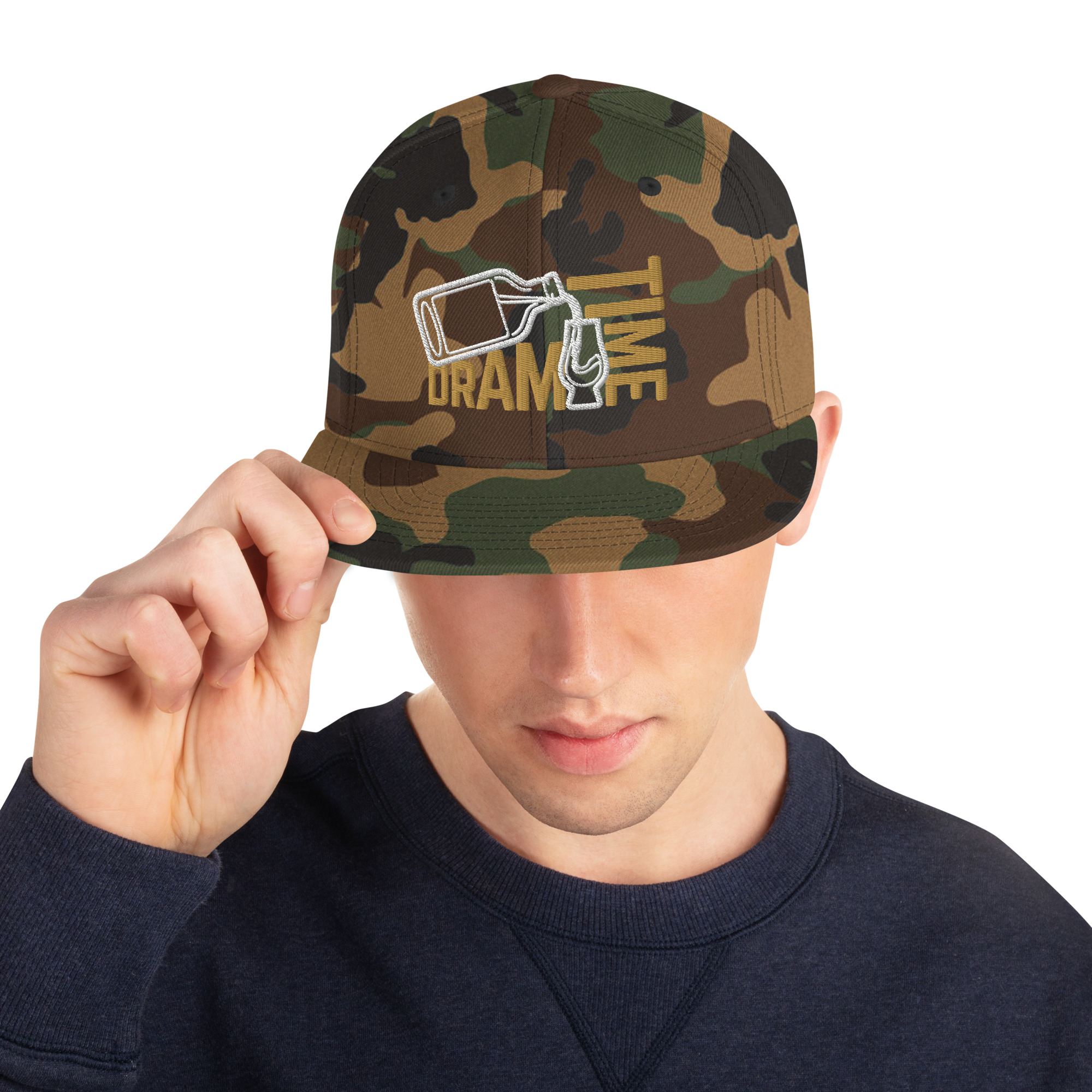 "Dram Time" Logo Snapback | Premium Embroidered Whisky Hat - Image 26