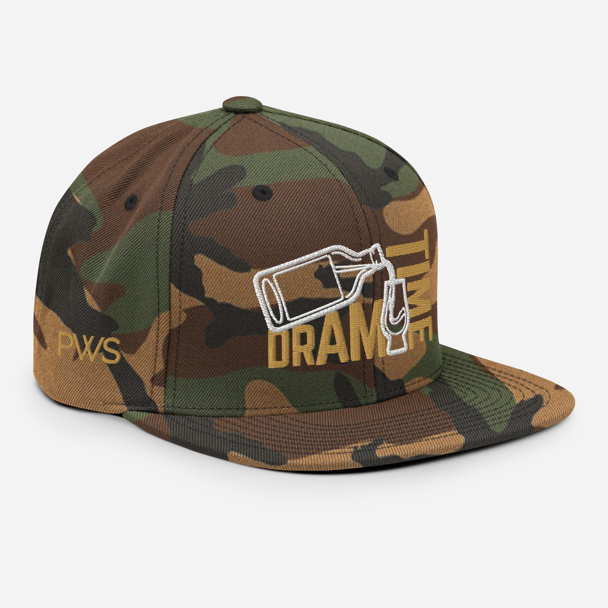 "Dram Time" Logo Snapback | Premium Embroidered Whisky Hat