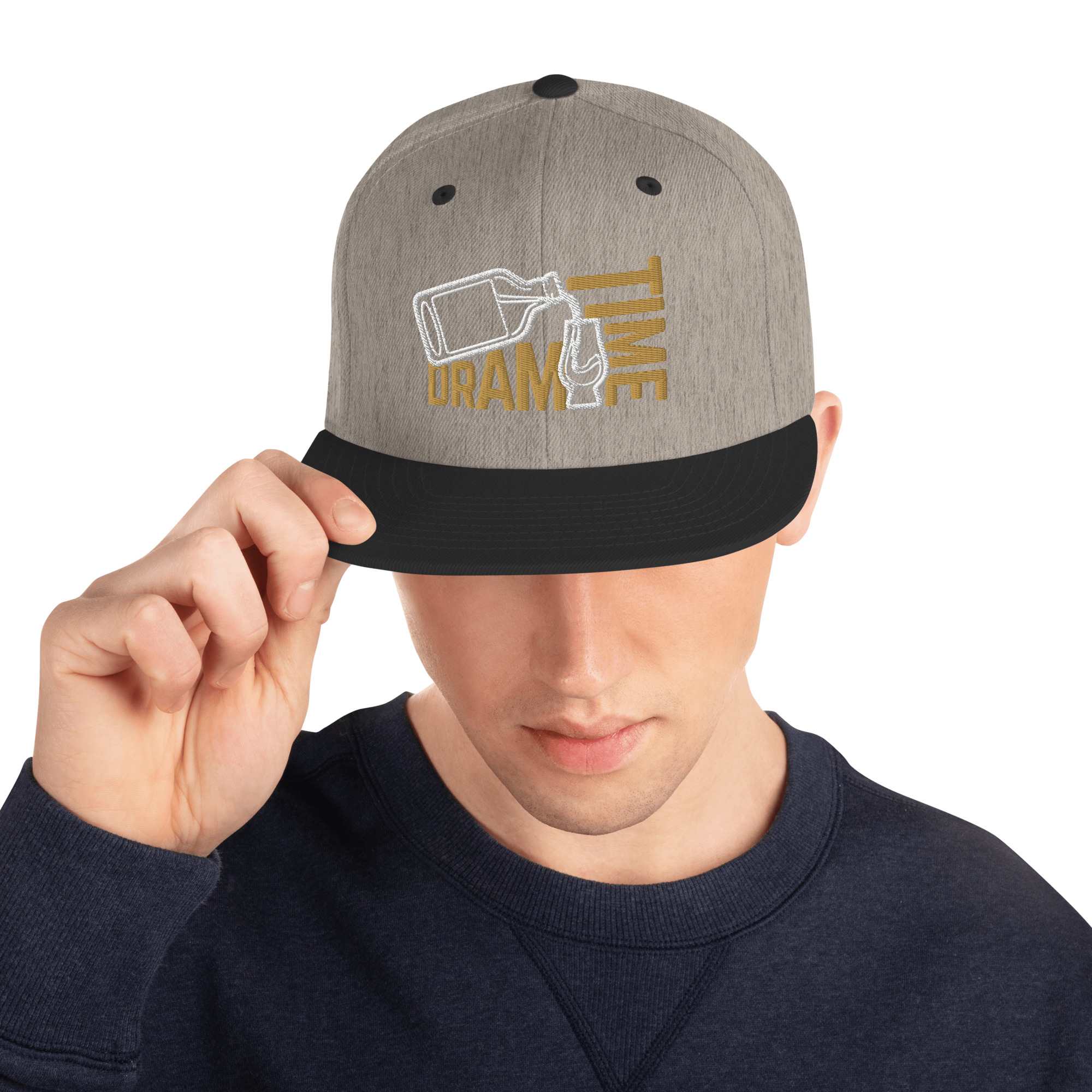 "Dram Time" Logo Snapback | Premium Embroidered Whisky Hat - Image 34