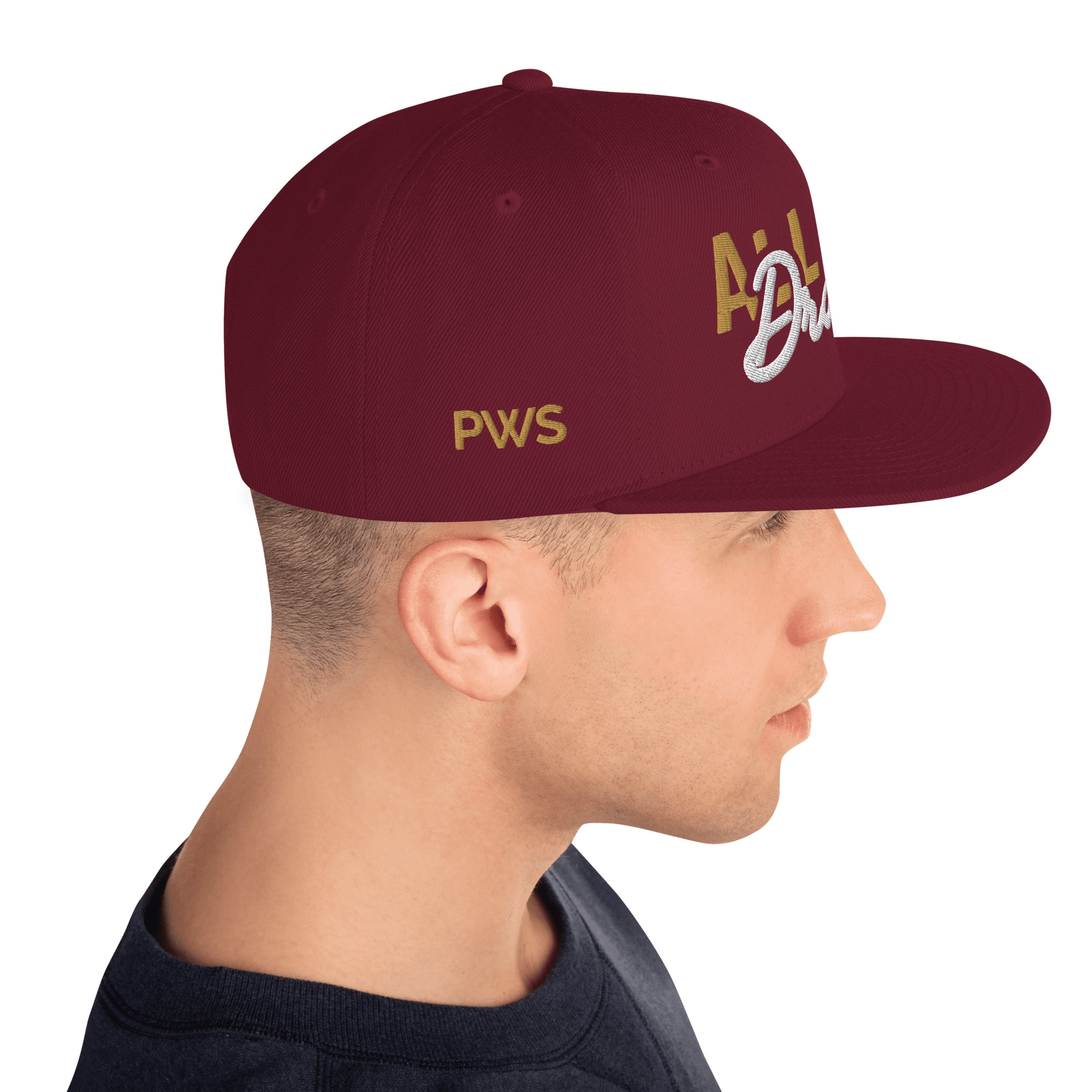 "All Day Drams" Snapback Hat | Embroidered Whisky Cap - Image 19
