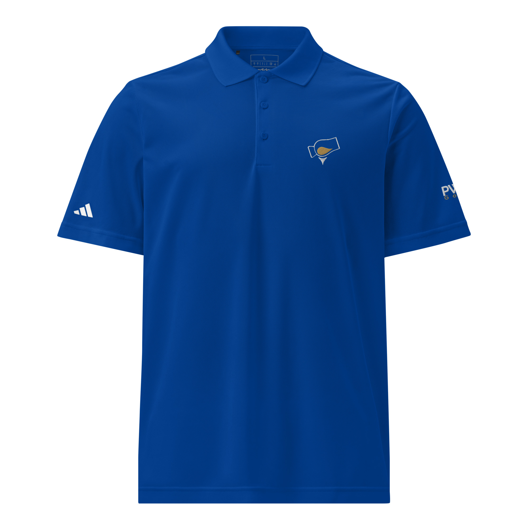 PWS Whisky Tee Polo | Adidas Performance Shirt | Golf & Tasting Gear - Image 9