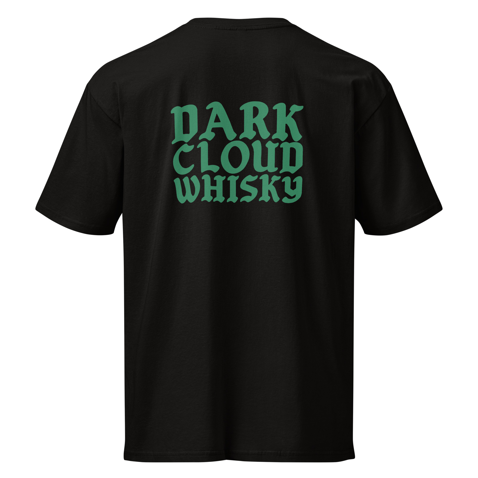 Dark Cloud Whisky Logo Tee | Premium Heavyweight - Image 3