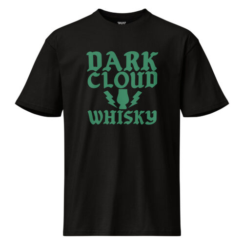 Dark Cloud Whisky Logo Tee | Premium Heavyweight