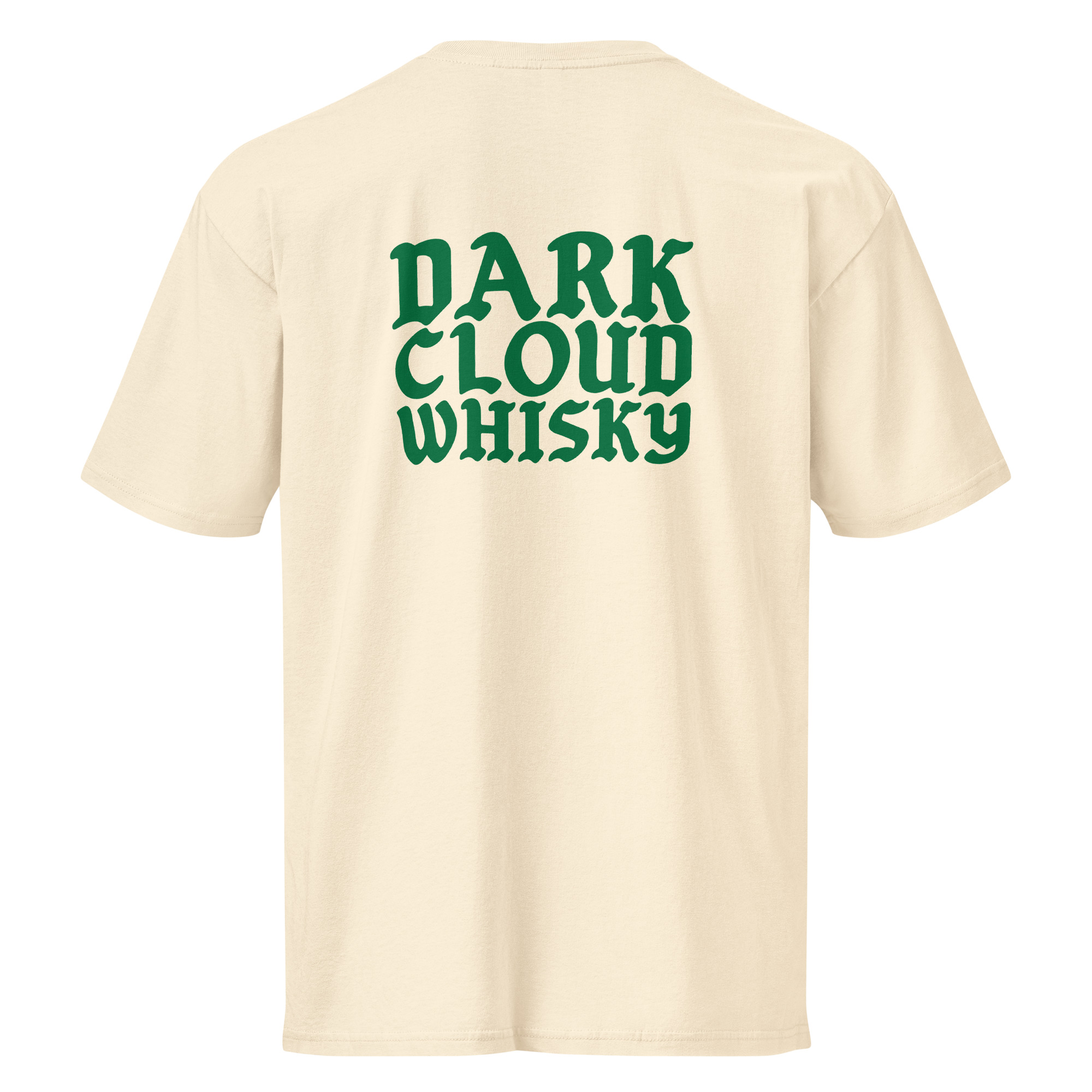 Dark Cloud Whisky Logo Tee | Premium Heavyweight - Image 6