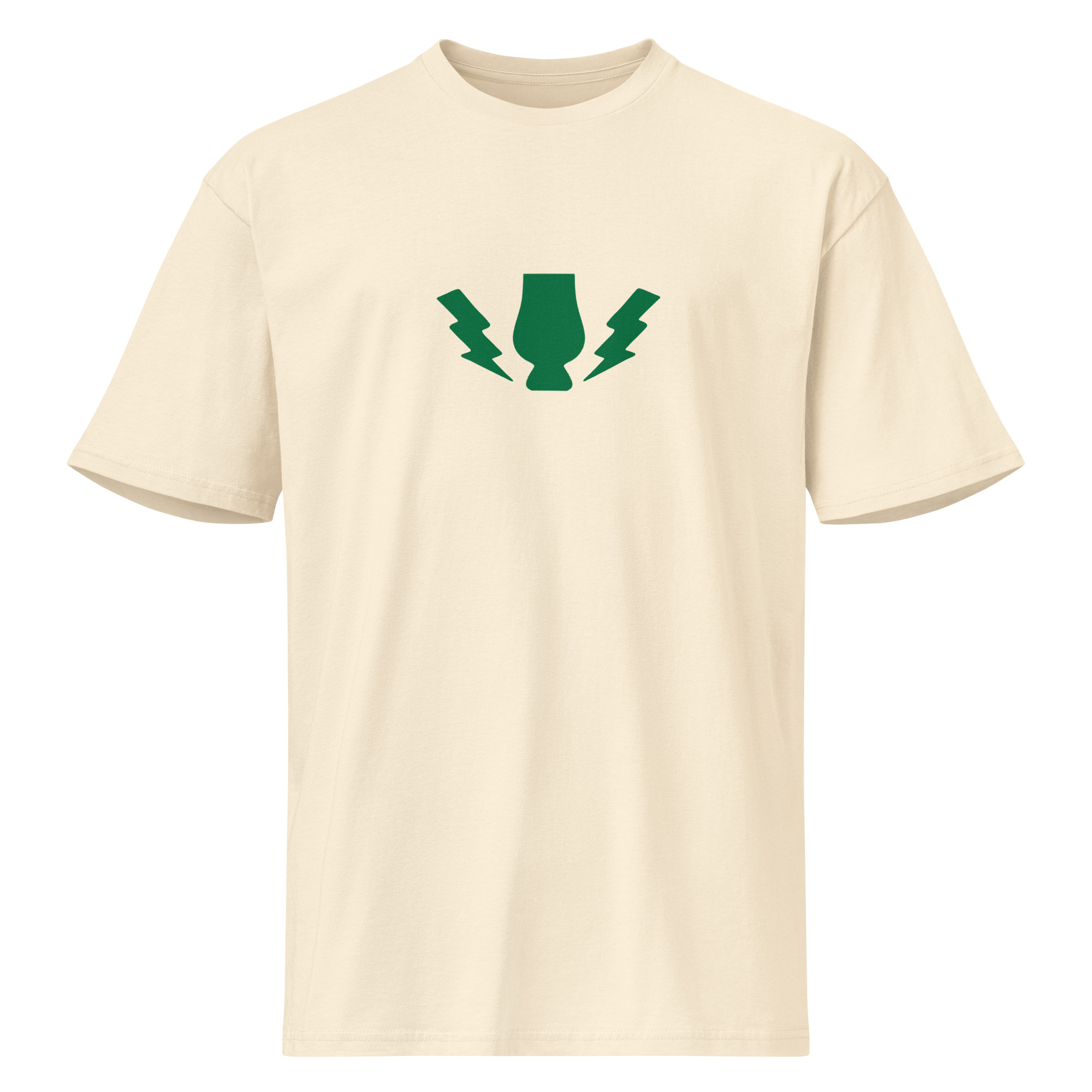 Dark Cloud Whisky Logo Tee | Premium Heavyweight - Image 11