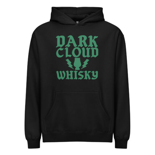 Dark Cloud Whisky Heavyweight Hoodie | Oversized Premium Fleece | 10oz