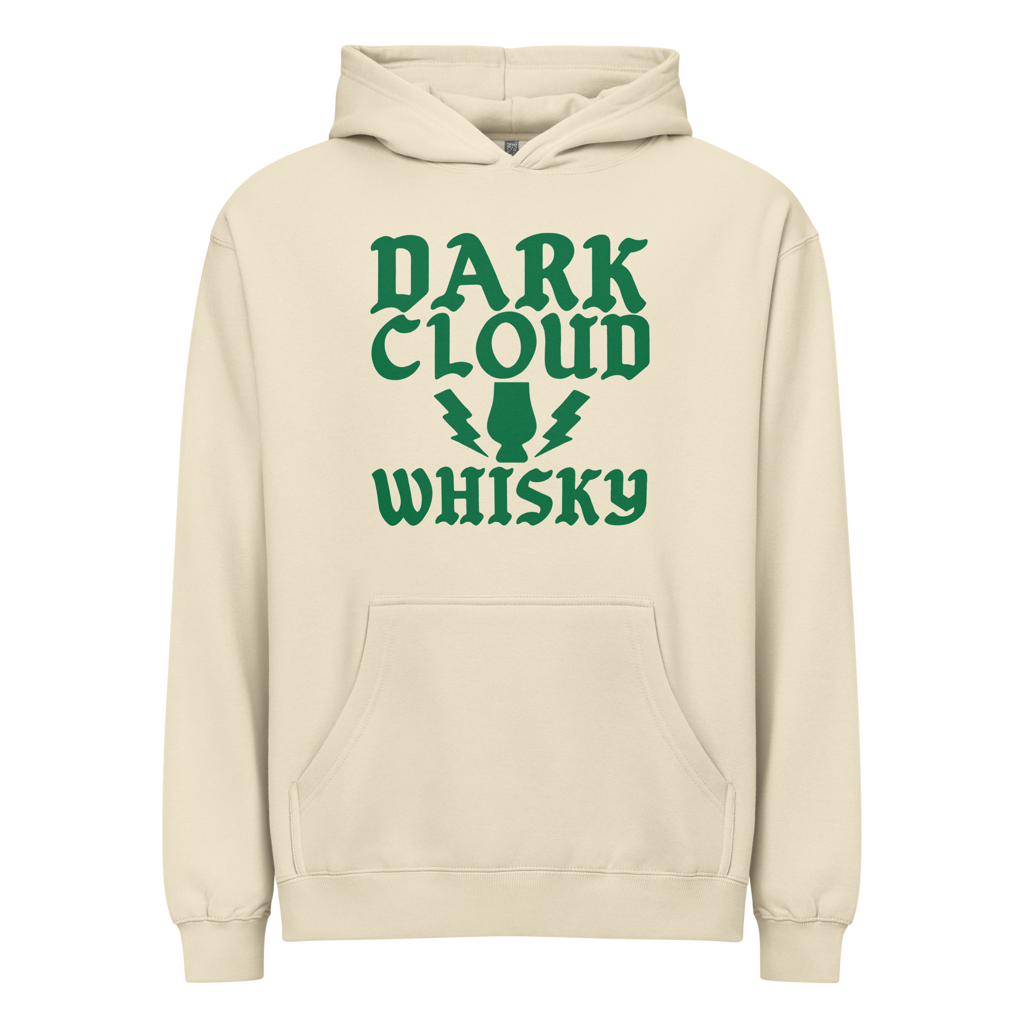 Dark Cloud Whisky Heavyweight Hoodie | Oversized Premium Fleece | 10oz - Image 5