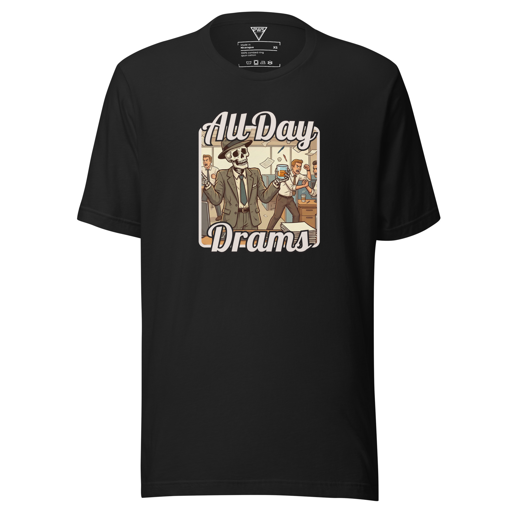 "All Day Drams" T-Shirt | Soft Cotton Whisky Graphic Tee