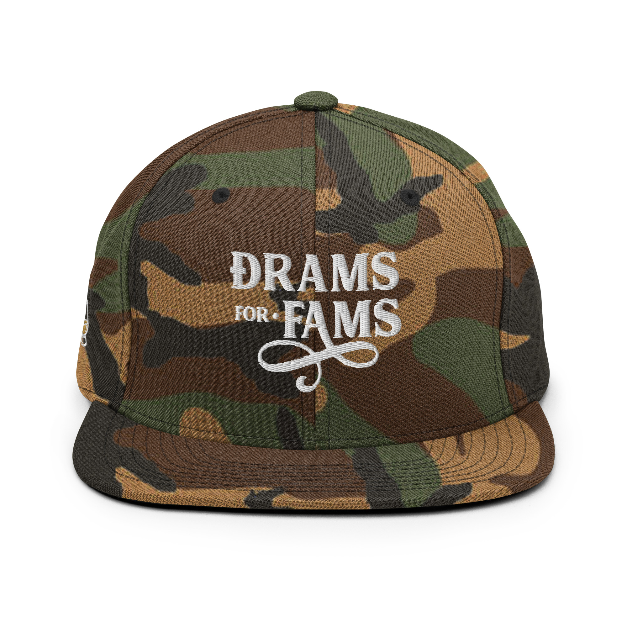 Drams for Fams Snapback Hat - Image 4