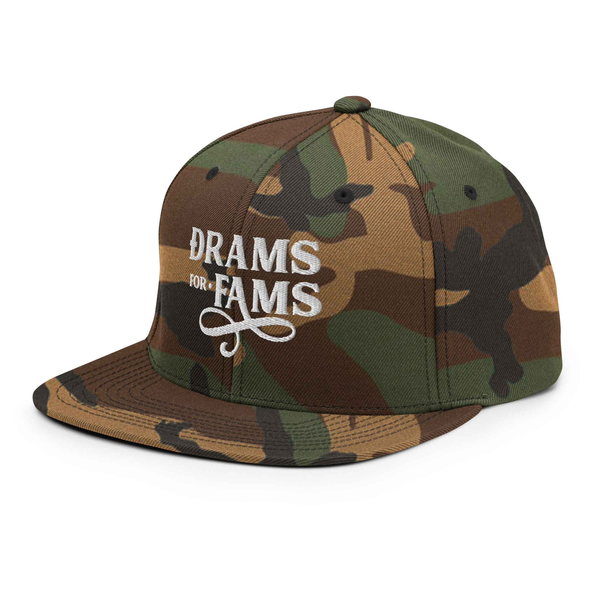 Drams for Fams Snapback Hat - Image 18