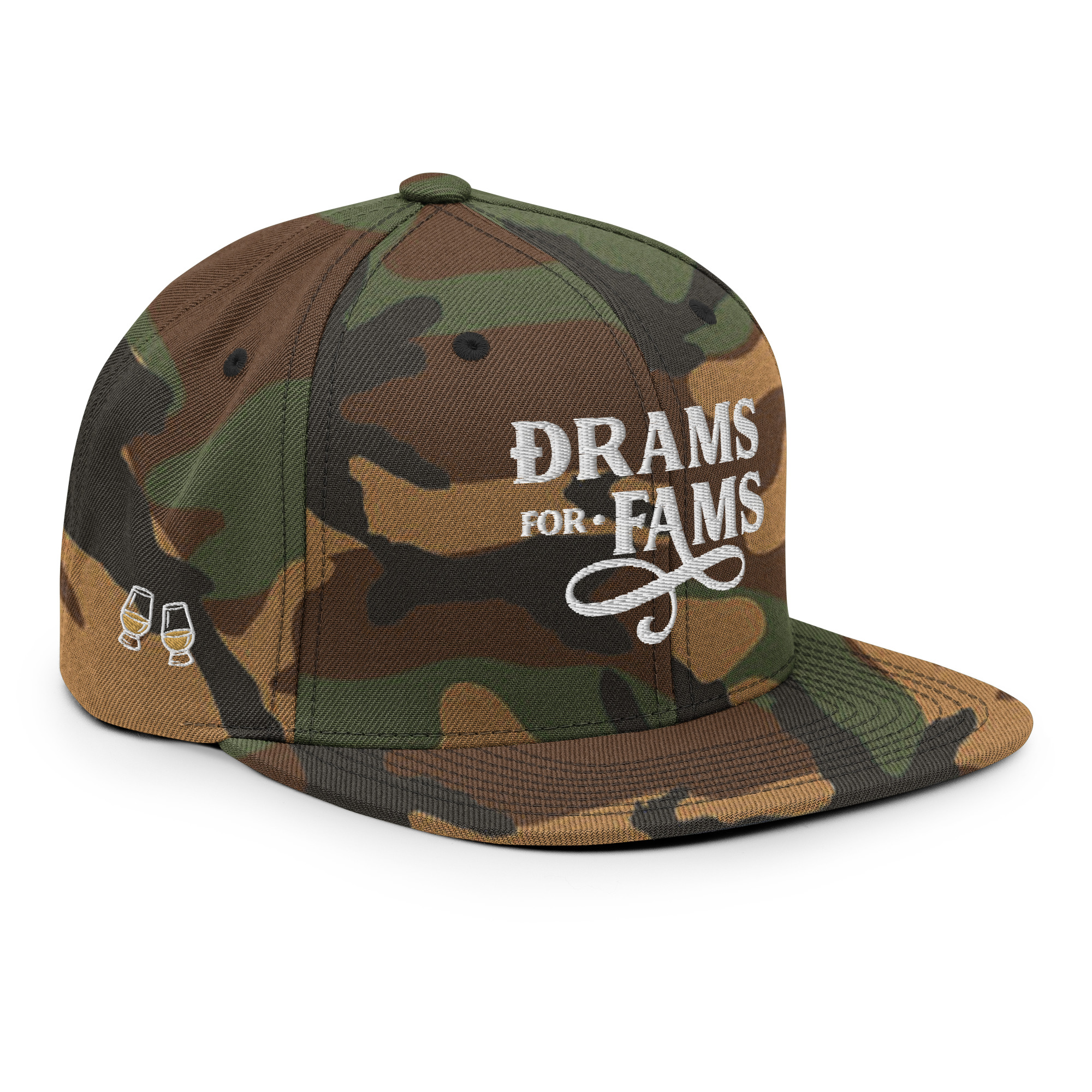 Drams for Fams Snapback Hat - Image 15
